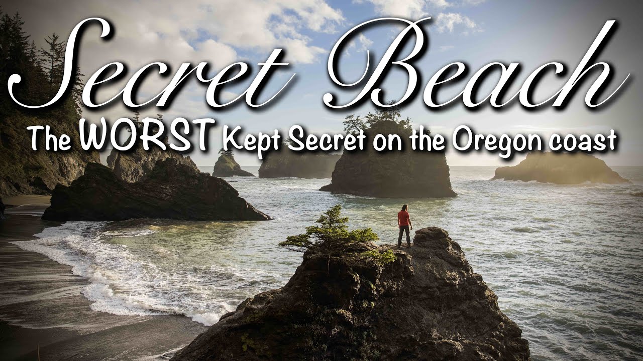 The famous Secret Beach on the southern Coast of Oregon - an Amazing destination -
