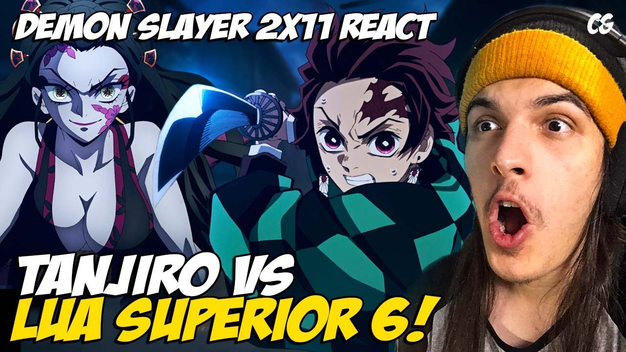 TANJIRO VS DAKI - React Demon Slayer EP 11 temporada 2