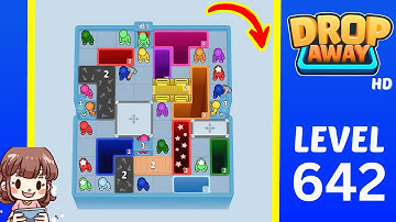 Drop Away Level 642 Solution Walkthrough