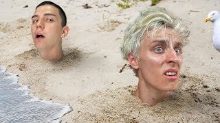 24 HOURS IN THE SAND CHALLENGE !