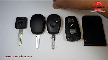 ¿Cómo encontrar la llave de mi auto tiene chip?