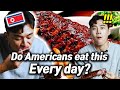 North Korean try US BARBECUE RIBS for the FIRST TIME!