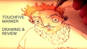 TOUCH FIVE MARKER REVIEW: COPIC/PRISMA Alternative *CHEAP