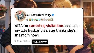 AITA for canceling visitations because my late husband’s sister thinks she’s the... | Reddit Stories