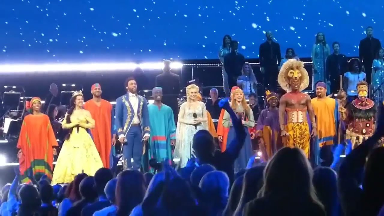 Let It Go Reprise - Cast Of Frozen, Lion King & BATB - The National Lottery's Big Night Of Musicals