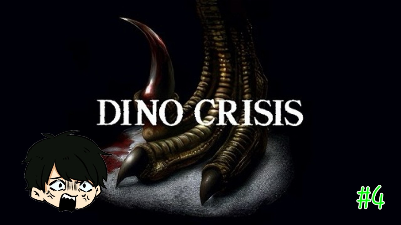 机に乗る恐竜。1999年に発売された名作サバイバルホラー『 DINO CRISIS 』#4