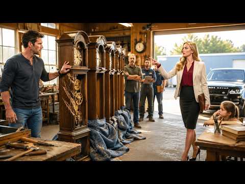 CEO Threw Out 7 Priceless Clock Cases at Single Dad's Workshop — Later Her Company Paid $4 Millio...