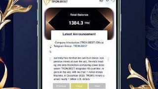 Free Trx Cloud Mining Site - Free Trx Withdrawal - Trx mining site, Tron mining, trx mining website