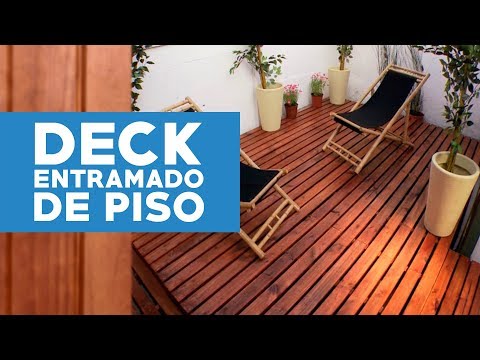 Cómo construir un deck o entramado de piso? youtube