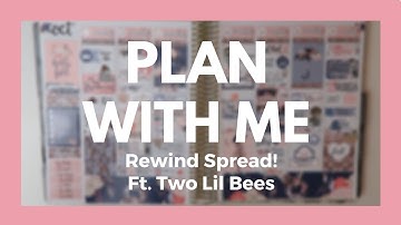 ERIN CONDREN // Rewind Plan With Me ft. Two Lil Bees!