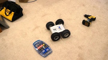 Test Drive 4WD raspberry pi robot car. PS3 wireless controller