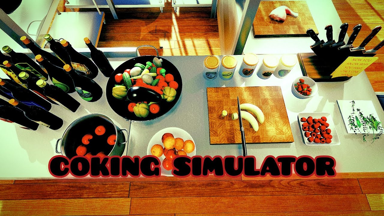 Tijd om je echte kooktalenten te testen in Cooking Simulator