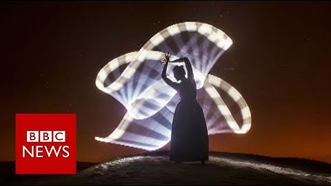 Light painting in the 