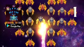 Alien attack - Galaxy Shooter Gameplay Walkthrough Part 1 - Level 1 ~ 6 (Android)