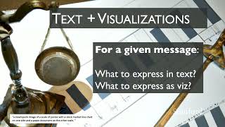 Stanford CS547 HCI Seminar | Spring 2026 | Show It or Tell It? Text, Visualization, and Combination