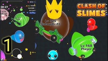 Clash of Slimes : IO Game - Level Up Slime Battle Asmr (Android iOS)
