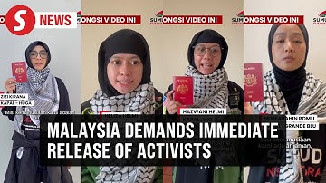 SOS videos released by Malaysians on board flotilla