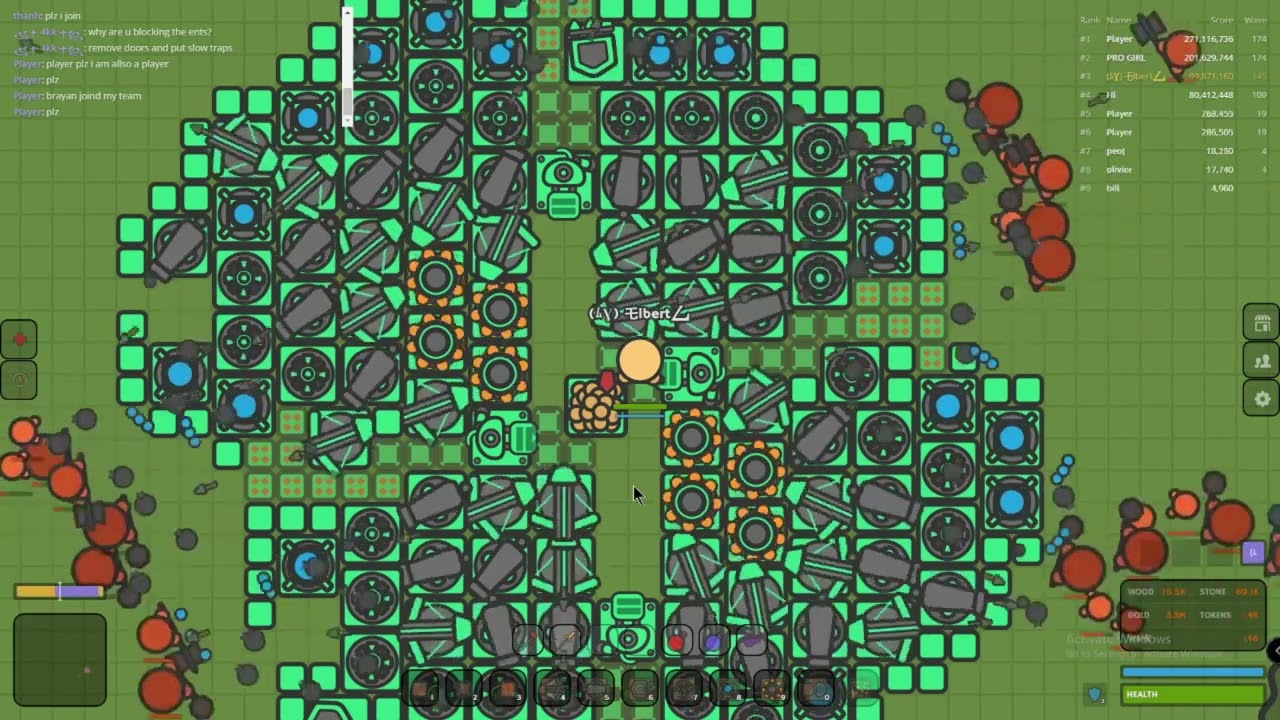Best 2 Player base ever?, zombs.io