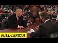 Mr. McMahon and Donald Trump's Battle of the Billionaires Contract Signing