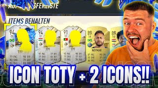 OMG 😱 ICH ZIEHE TOTY ICON + 2 ICONS 🔥 PACK OPENING ESKALIERT
