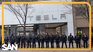 FBI launches task force targeting attacks on Tesla: ‘This is domestic terrorism’