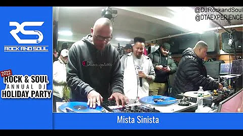Mista Sinista - Rock and Soul Annual Holiday Party 2022