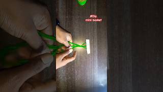 #mini Basket #diy #viral #recycledart #art #craft #youtube #youtubeshorts#shorts# handmade#papercup