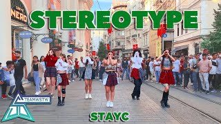 [KPOP IN PUBLIC TURKEY | ONE TAKE] STAYC (스테이씨) - STEREOTYPE(색안경) DANCE COVER [TEAMWSTW]