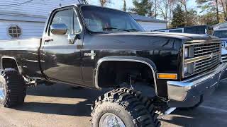 Square Body to break the Internet!!!!?? Boggers 16” wide 8” lift restored K10