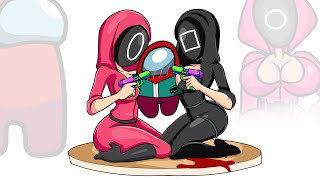 🔥 Mini Crewmate Kills Sprunki Characters x Squid Game x Thanos ⚡ FULL Phase 6 | Among Us 🎬