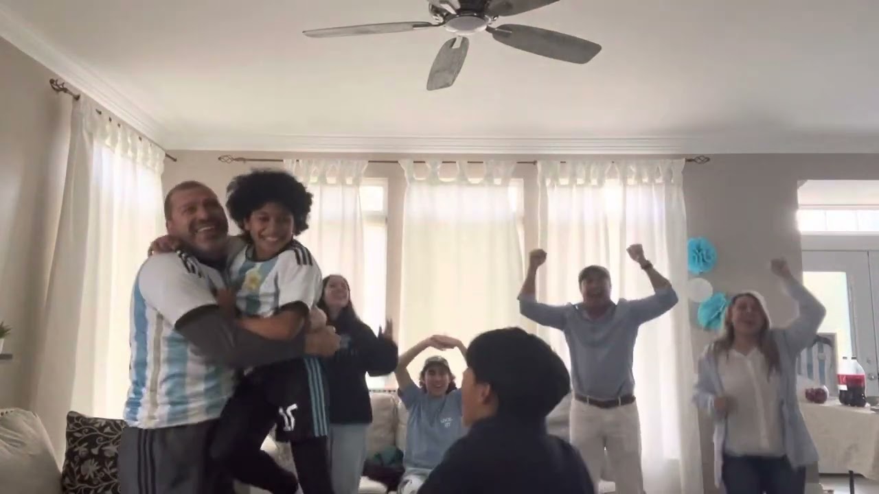 argentina v france penalty shoot out reaction