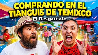 Comprando en el Tianguis de Temixco Morelos El Desgarriate JJ El Comediante 