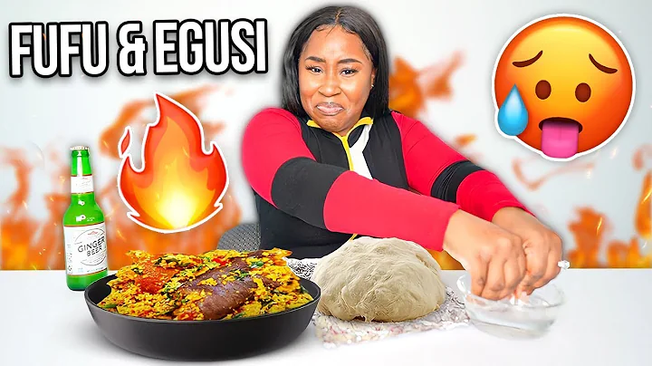 EATING WEST AFRICAN FOOD FOR THE FIRST TIME!