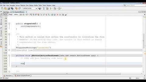 KKM VEDIO SHOW   (stopwatch GUI app in java by using netbeans)