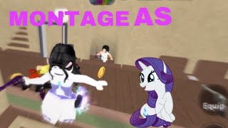 MM2 AS…..RARITY!!! | MONTAGE | mobile gameplay |