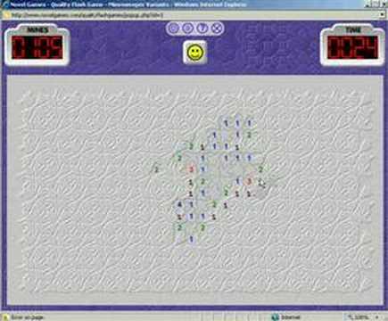 Minesweeper Game with Special Patterns