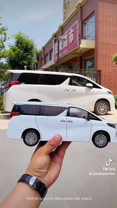 Mobil Premium Toyota Alphard Diecast Miniatur Hobi Koleksi
