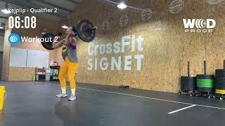 Bangkok throwdown master female qualifier 2