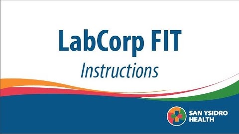 LabCorpFIT Instructions SYHealth