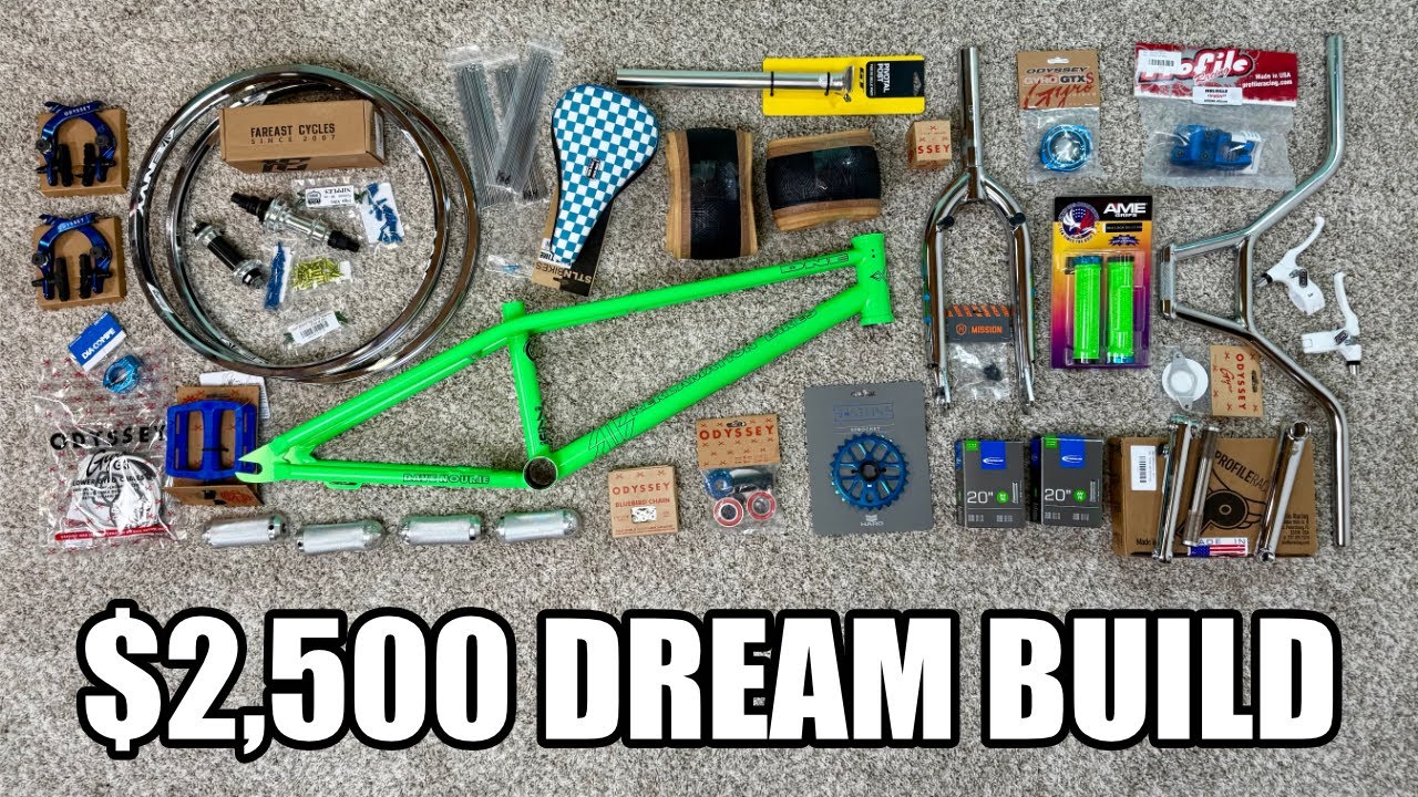 Building My Reklamation DNE Flatland BMX Dream Bike