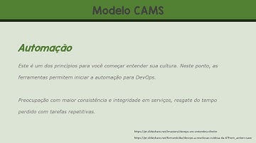 DevOps: Modelo CAMS