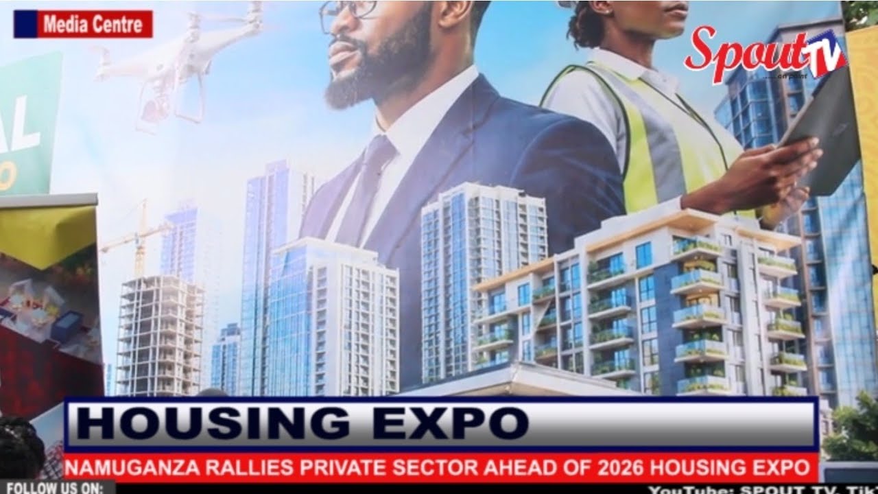 Still from HOUSING EXPO: NAMUGANZA RALLIES PRIVATE SECTOR AHEAD OF 2026 HOUSING EXPO