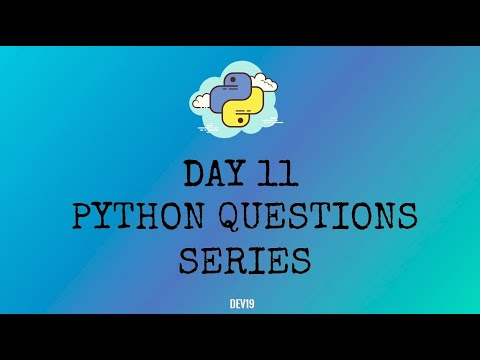 Python Questions Series - 11 | #python #coding #mcq #snippets #595#code ...