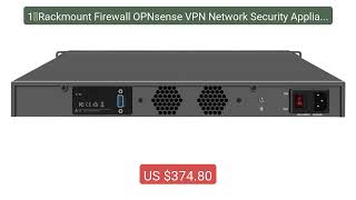 1∪Rackmount Firewall OPNsense VPN Network Security Appliance,... — Amazing Value 2026 | Must Have!
