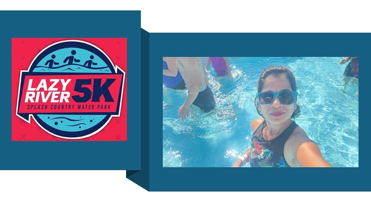 Lazy river 5K walk at Splash Country Water Park 2025 , Aurora , IL , USA