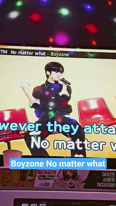 Boyzone No matter what