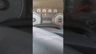 2010 ford f150 shuts off when in reverse