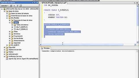 CURSO DE BASE DE DATOS CON SQL SERVER 2005/2008 - VIDEO 11