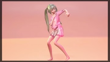 【MMD × Toolbag】Boom Clap 【Cloth Simulation Test】