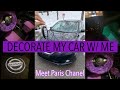 Decorate My Car W/ Me + Car Tour 2021 | Meet Paris Chanel | Just Julxiiee